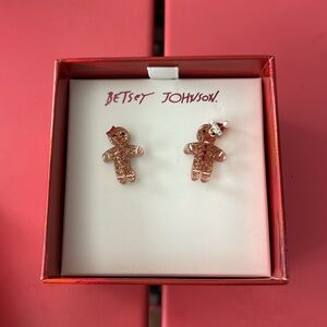 BETSEY JOHNSON Christmas earrings 🎄